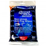 Sport Mate Anti-Fog Wipes