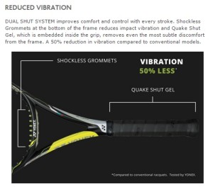 REDUCED VIBRATION