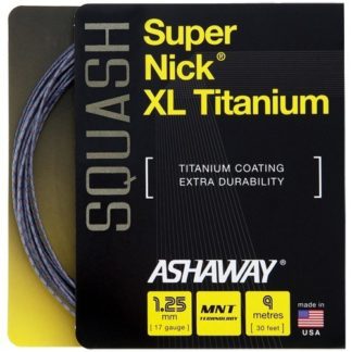 ASHAWAY SUPERNICK XL TITANIUM SQUASH STRING