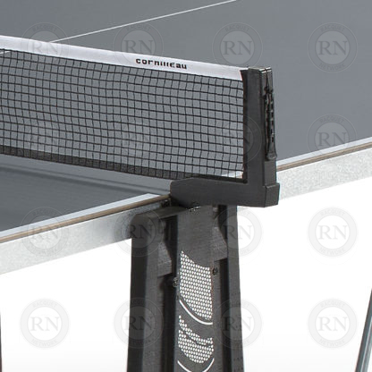 Illustration: Cornilleau 250S Outdoor Table Tennis Table Grey - Net