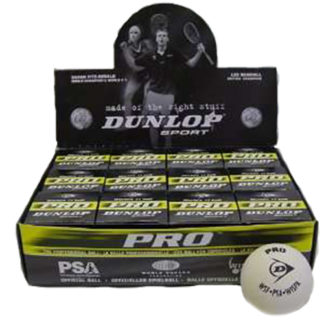 DUNLOP PRO GLASS COURT SQUASH BALL