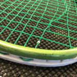 Squash Racquet Broken Bumper Guard