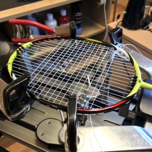 Badminton Racquet Stringing Dato Method High Tension