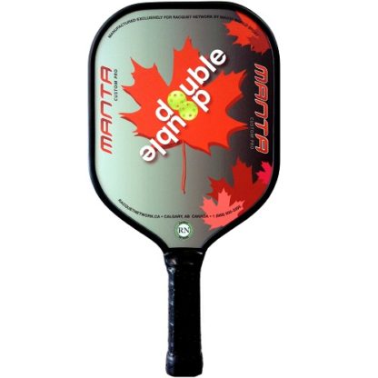 MANTA DOUBLE DOUBLE PICKLEBALL PADDLE GREY
