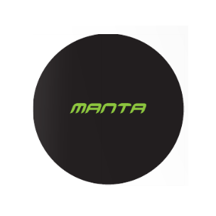 MANTA FOAM SQUASH BALL 3 inch diameter foam squash ball for 3-4 year olds. Large, soft and slow moving. Helps young children track the ball.