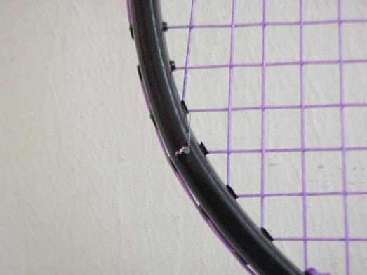 asics badminton racket