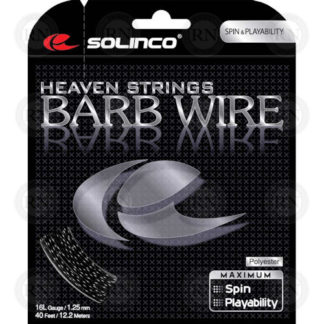 SOLINCO BARB WIRE POLYESTER TENNIS STRING SET