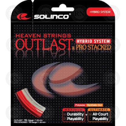 SOLINCO OUTLAST PRO-STACKED TENNIS STRING SET