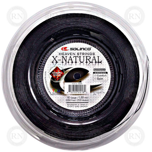 Solinco X-Natural Tennis String Reel - 17 Gauge, Calgary Canada