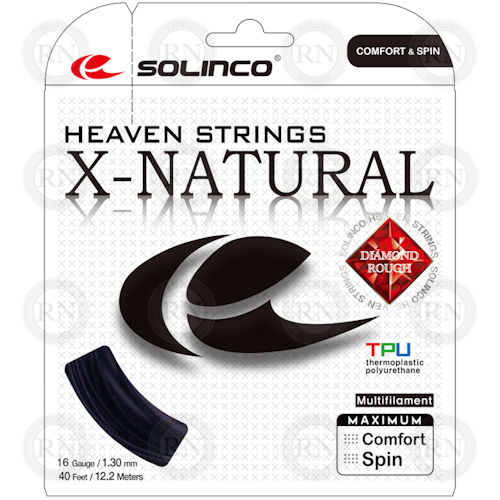 Solinco X-Natural Tennis String Reel - 17 Gauge