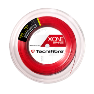 thumbnail image 2 of Tecnifibre X-One Biphase 16/1.30 String Set Red 2 of 11