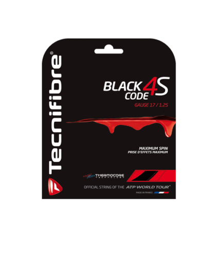 Tecnifibre Black Code 4S Tennis String Set