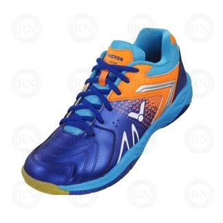 Product Knock Out: Victor AS36 Wide Badminton Shoe Blue Orange Whole Shoe