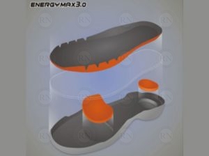 Illustration: Victor Energy Max 3.0 Shoe Technology