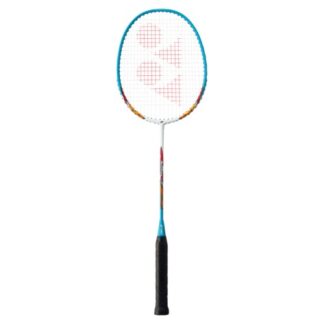Yonex Muscle Power 5LT Badminton Racquet in White and Turquoise