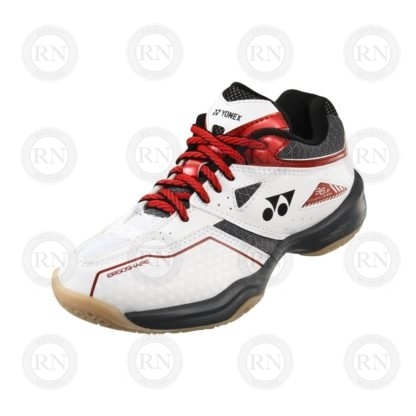 Yonex Power Cushion 36 Jr Badminton Shoe White-Red - Whole Shoe