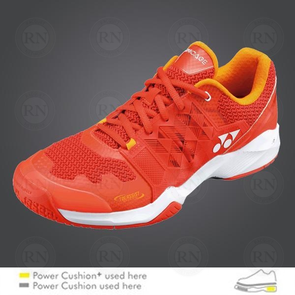 Yonex Sonicage Tennis Shoes (Orange 